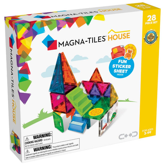 MAGNA-TILES House 28-Piece Set