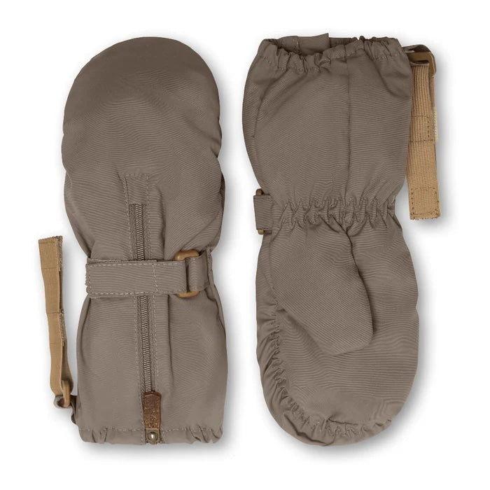丹麦Mini A Ture- Cesar fleece lined gloves9410-MOREL GREY