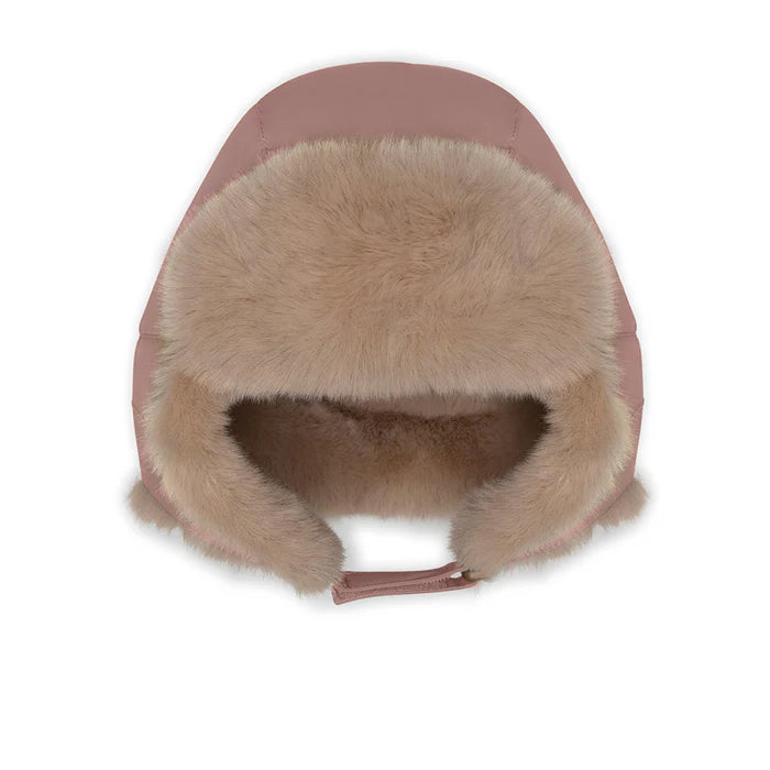 丹麦Mini A Ture- Crister teddy lined winter hood4650-LIGHT PLUM