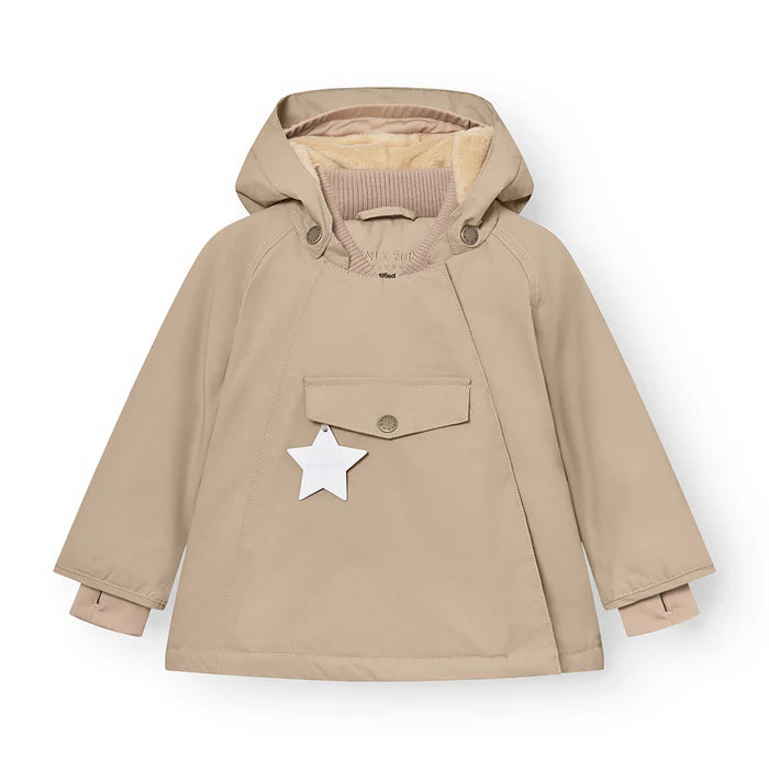 丹麦Mini A Ture- Wang fleece winter jacket 1330-SAVANNAH TAN