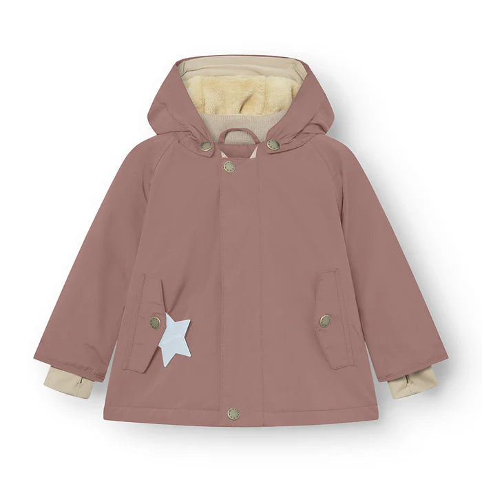 丹麦Mini A Ture- Wally fleece lined winter jacket 4650-LIGHT PLUM