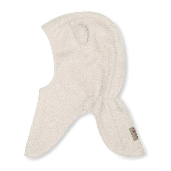 丹麦Mini A Ture- Jeffi teddyfleece elephant hood 1054-ANGORA CREAM