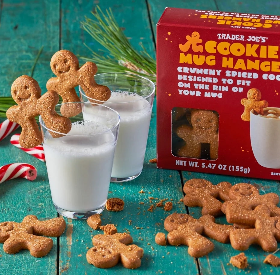 气氛超浓杯子边的姜饼人曲奇Cookie Mug Hangers