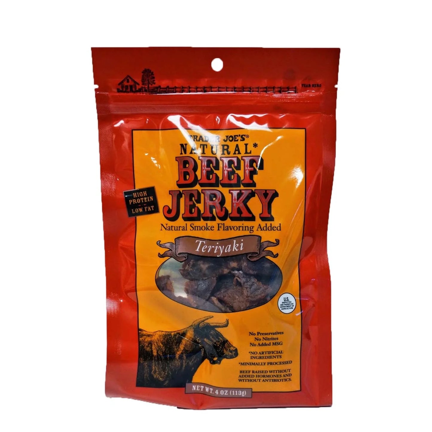 口感香甜Natural Beef Jerky Teriyaki
