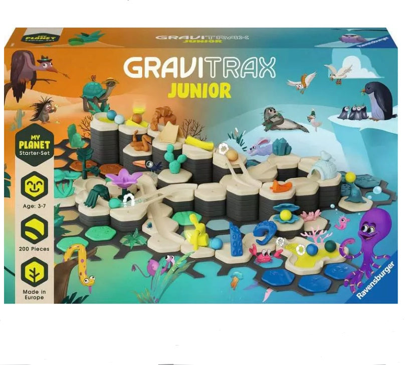 RAVENSBURGER高奢爆款GraviTrax Junior Starter-Set XXL my Planet