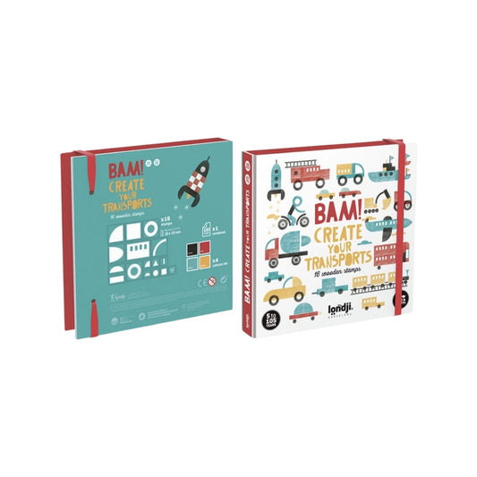 LONDJI BAM! Create Your Transports 木质印章