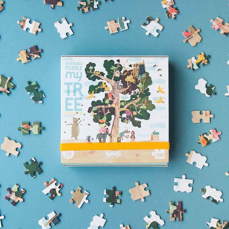 LONDJI My Tree Pocket 一款拼图两种拼法
