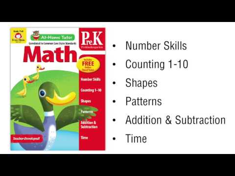 At-Home Tutor: Reading & Language, Grade PreK - Activity Book