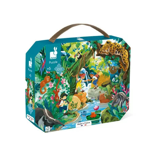 法国Janod Puzzle Adventure Inca- 100 PCS
