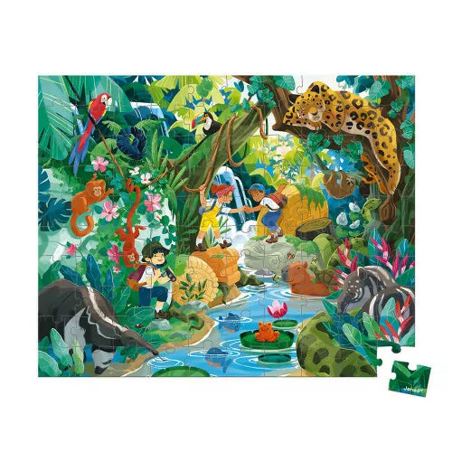 法国Janod Puzzle Adventure Inca- 100 PCS