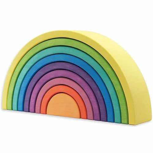 西班牙Ocamora彩虹积木9pc-多款