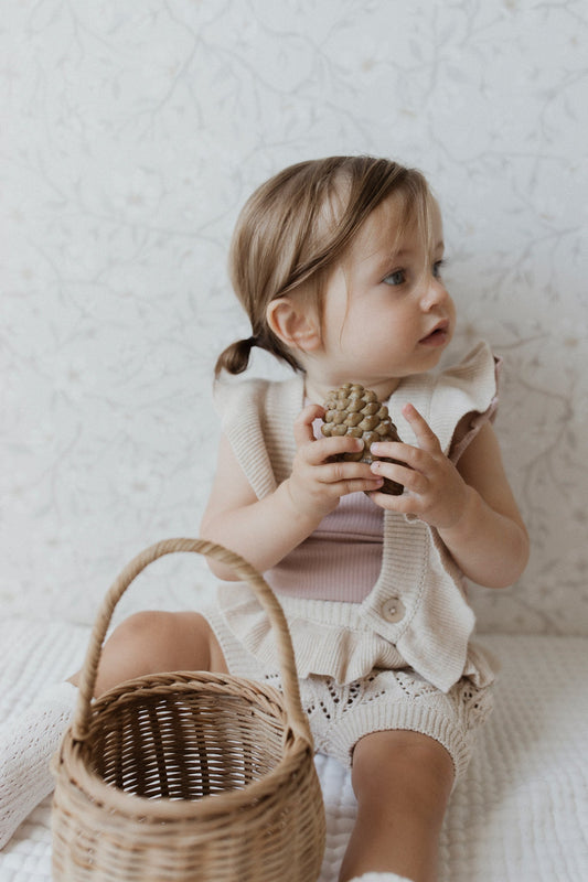 Bonnie Playsuit Oatmeal