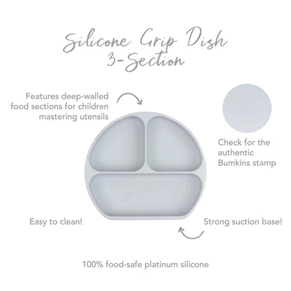 美国Bumkins - Silicone Grip Dish