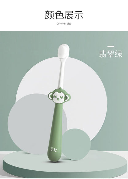 爱贝迪拉软毛儿童牙刷1-10岁