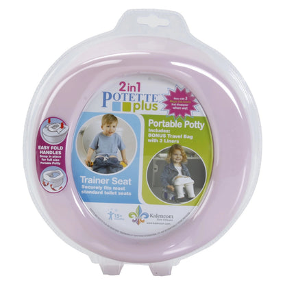 美国Potette 2-in-1 Plus-携便式马桶圈，干净卫生