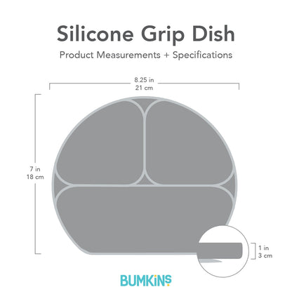 美国Bumkins - Silicone Grip Dish