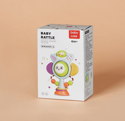 Babycare餐桌吸盘安抚摇铃6-12月