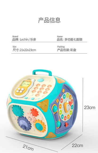 乐亲益智早教七面鼓标准款(无蓝牙）