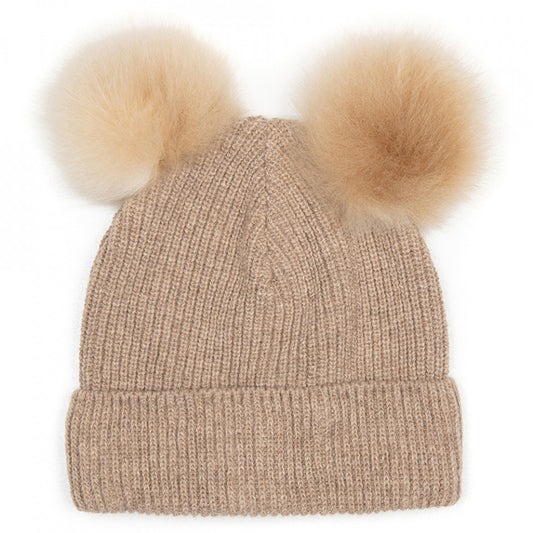 丹麦HUTTEliHUT Big Bear Wool-Camel