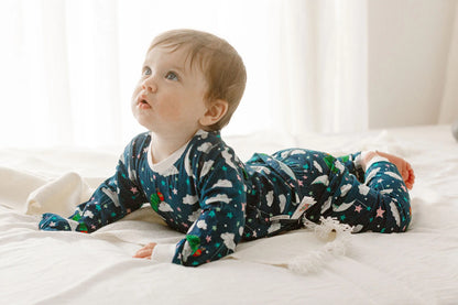 Nest Designs Bamboo Cotton Long Sleeve PJ Set - Eric Carle Nighty Night