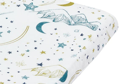 Nest Designs Bamboo Toddler Pillow with Pillowcase (Medium) - Stars White- 55X35