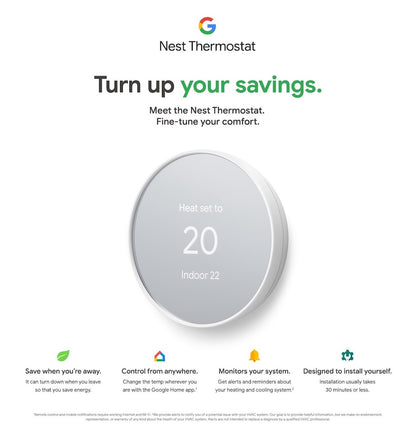 Google Nest Thermostat  智能温控器