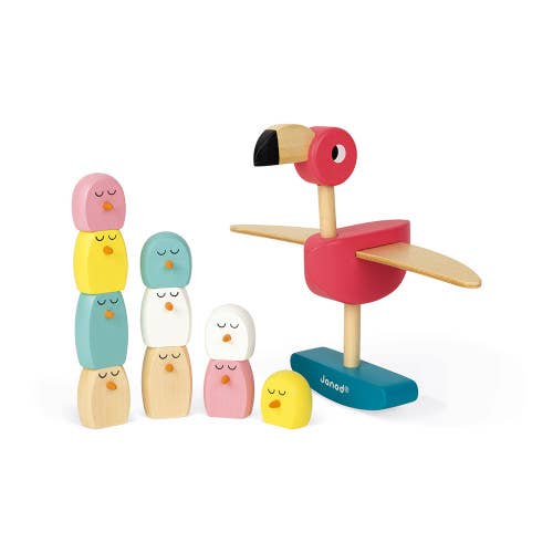 法国Janod Zigolos - Balancing Game - Flamingo
