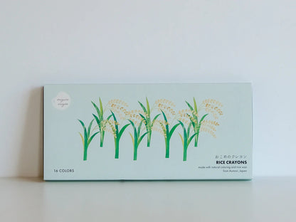 日本Mizurio纯天然16色大米蜡笔-可以吃的蜡笔