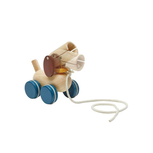 泰国Plantoys小狗汪汪推拉车