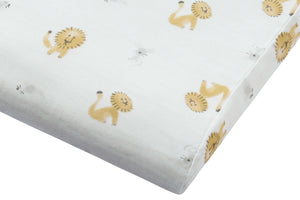 Nest Designs Bamboo Toddler Pillow with Pillowcase (Small) - The Lion and The Mouse - 45X30