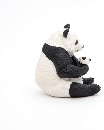 法国Papo Sitting Panda And Baby坐着的熊猫和宝宝
