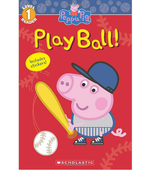 美国Scholastic-Reader Level 1-Peppa Pig-Play Ball!