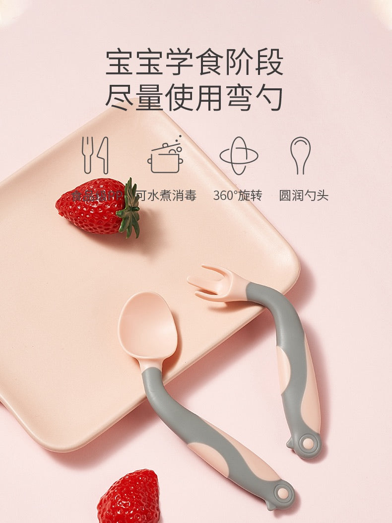 科巢幼儿学食餐具拒绝手抓6月以上