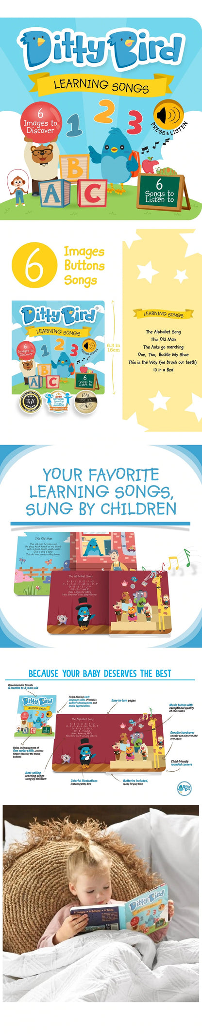 Ditty Bird Learning Songs