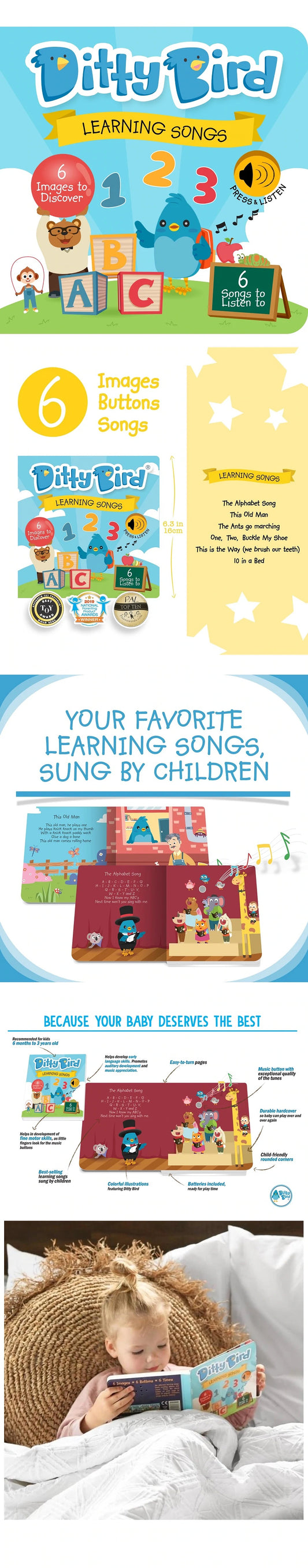 Ditty Bird Learning Songs