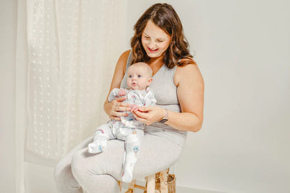 Nest Designs Organic Cotton One-Piece Zip Footed Sleeper - Meerkats Away!