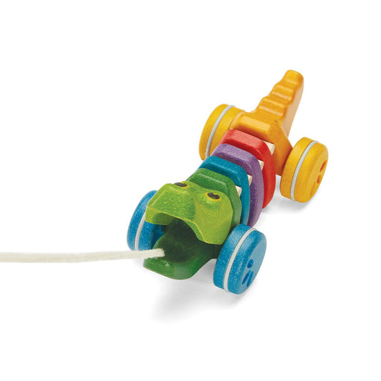 泰国PlanToys Rainbow Alligator
