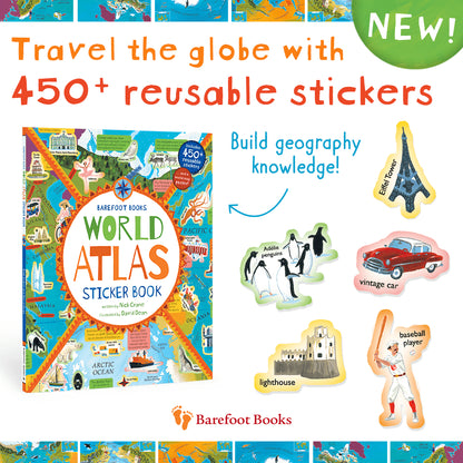 Barefoot Books World Atlas Sticker Book