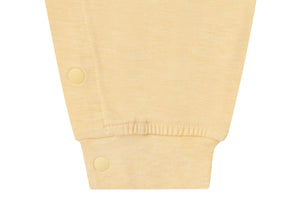 Nest Designs Bamboo Jersey Short Sleeve Romper - Pantone Sunset Gold