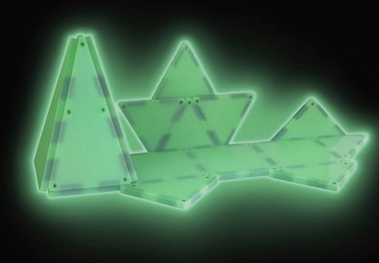 MAGNA-TILES Glow 16-Piece Set 网红荧光磁力片