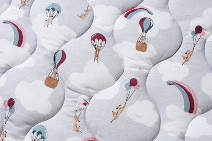 Nest Designs Medium Quilted Bamboo Winter Blanket 3.2 TOG - Meerkats Away!