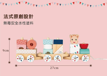 法国Janod苏菲的世界-火车跟我走