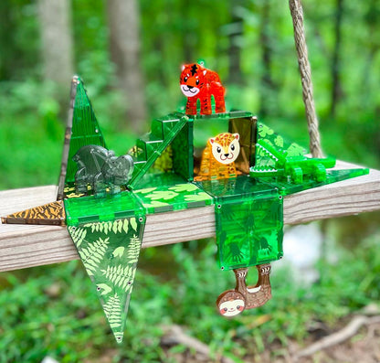 MAGNA-TILES Jungle Animals 25-Piece Set
