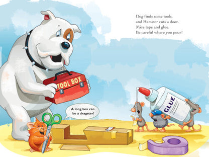 美国Scholastic-Reader Level 2-Hot Rod Hamster and the Wacky Whatever Race!