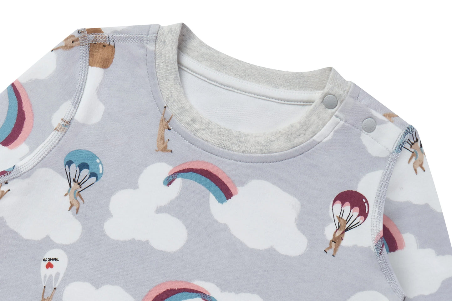 Nest Designs Organic Cotton Two-Piece PJ Set - Meerkats Away!