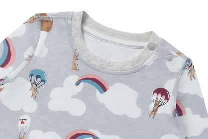 Nest Designs Organic Cotton Two-Piece PJ Set - Meerkats Away!