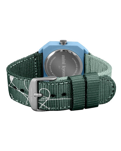 西班牙Mini Kyomo-Eucalyptus watch Limited Collection-日本技术意大利生产