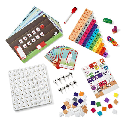 美国Numberblocks Mathlink Cubes 11-20 Set