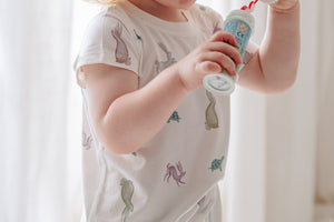 Nest Designs Bamboo Jersey Short Sleeve T-Shirt - The Tortoise & The Hare