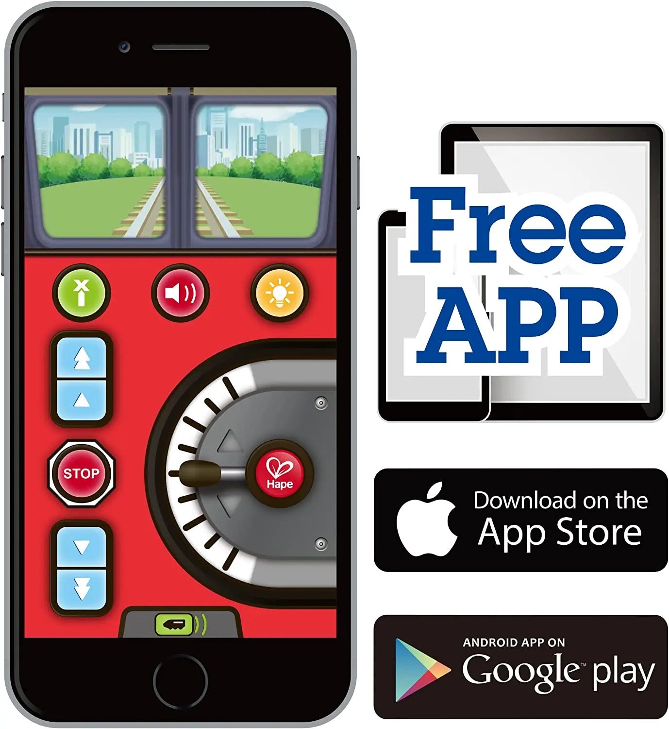 Hape Remote control engine小火车
